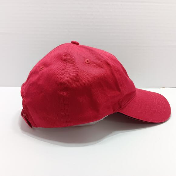 UH TDECU Stadium Dad Hat Cap‎ Cloth Strap Adjustable Red - Picture 4 of 7